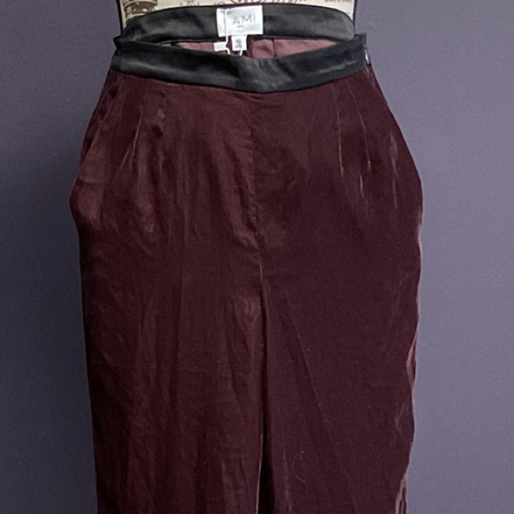 Cami NYC Silk Velvet pants xs